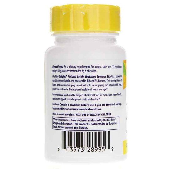 Lutein 20 Mg, HLO